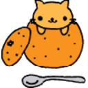 Neko Orange — cartoon emoji for Slack & Discord