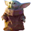 Baby Yoda 2 — cartoon emoji for Slack & Discord