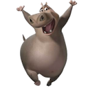 Hippo — cartoon emoji for Slack & Discord