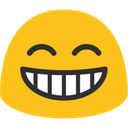 Blob Grin 2 — happy emoji for Slack & Discord