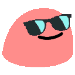 Party Sunglasses Blob — cool emoji for Slack & Discord (Discord)