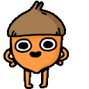 Acorn 2 — cartoon emoji for Slack & Discord