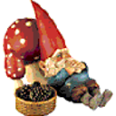 Gnome Sleeping — forest emoji for Slack & Discord