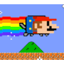Nyan Mario — cartoon emoji for Slack & Discord (Discord)