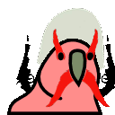 Yosemite Sam Parrot — parrot emoji for Slack & Discord