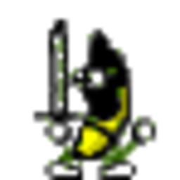 Bananadance Sword — cartoon emoji for Slack & Discord (Discord)