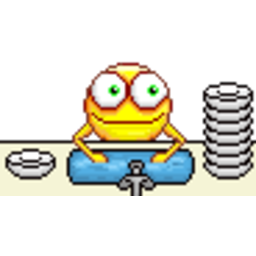 Dishes 2 — cartoon emoji for Slack & Discord (Discord)