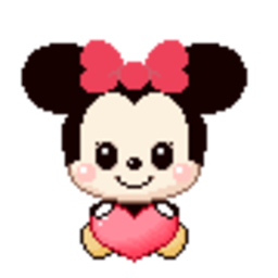 Baby Minniemouse — cartoon emoji for Slack & Discord (Discord)