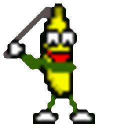 Banana Golf — cartoon emoji for Slack & Discord (Discord)