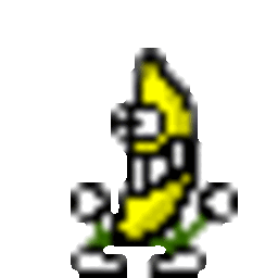 Bananadance Smile — cartoon emoji for Slack & Discord (Discord)