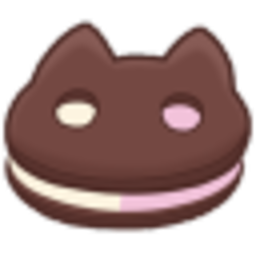 Cookiecat Sandwich — cookie emoji for Slack & Discord (Discord)
