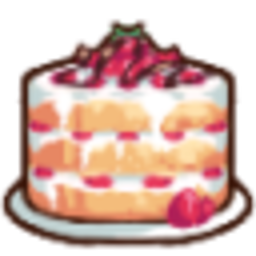Strawberry Cake 5 — sweet emoji for Slack & Discord (Discord)
