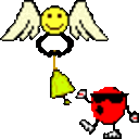 Angel Bell — cartoon emoji for Slack & Discord