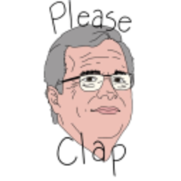 Please Clap — cartoon emoji for Slack & Discord (Discord)