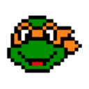 Ninja Turtle — pixel-art emoji for Slack & Discord