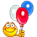 Balloons 7 — cartoon emoji for Slack & Discord