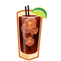 Cuba Libre — drink emoji for Slack & Discord (Discord)