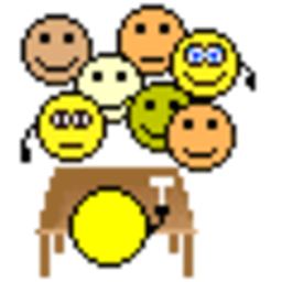 School Students — cartoon emoji for Slack & Discord (Discord)