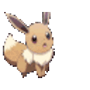 Eevee Sleepy — cartoon emoji for Slack & Discord