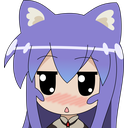 Tsumiki Blushing — anime emoji for Slack & Discord