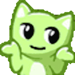 Kitty Shrug — cartoon emoji for Slack & Discord (Discord)
