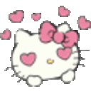 Hellokitty Hearts — cat emoji for Slack & Discord