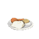 Chicken Dinner — food emoji for Slack & Discord
