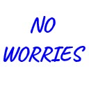 No Worries V1 — text emoji for Slack & Discord