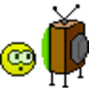Watch Tv — yellow emoji for Slack & Discord
