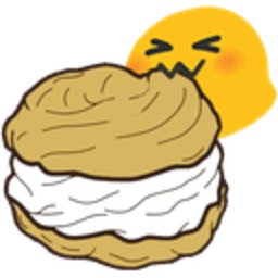 Creampuff Blob — dessert emoji for Slack & Discord (Discord)
