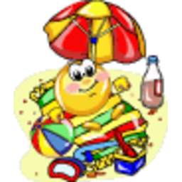 Beach 5 — cartoon emoji for Slack & Discord (Discord)