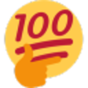 Hundred Points Strong 2 — symbol emoji for Slack & Discord