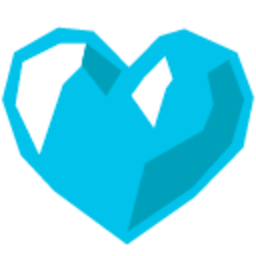 Google Blueheart Blob — heart emoji for Slack & Discord (Discord)