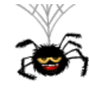 Hairy Spider — cartoon emoji for Slack & Discord