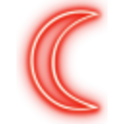 Neon Moon — moon emoji for Slack & Discord (Discord)