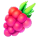 Rasberry — fruit emoji for Slack & Discord