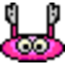 Bounce Pink — cartoon emoji for Slack & Discord