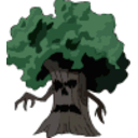 Spooky Tree — cartoon emoji for Slack & Discord