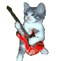 Rocking Cat — cartoon emoji for Slack & Discord (Discord)