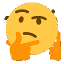 Spinthinking — thinking emoji for Slack & Discord