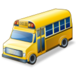 Kids Bus — cartoon emoji for Slack & Discord (Discord)