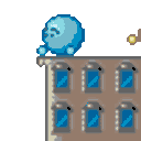Fall Off Building — cartoon emoji for Slack & Discord