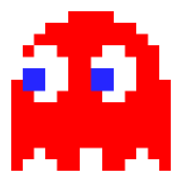 Red Ghost — pixel-art emoji for Slack & Discord (Discord)