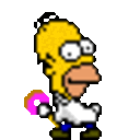Homersimpson Pbjdance — cartoon emoji for Slack & Discord