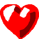 Rainbow Heart Blub — red emoji for Slack & Discord