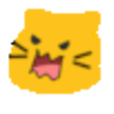 Meow Angry Intensifies — cartoon emoji for Slack & Discord