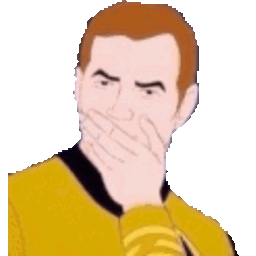 Surprised Kirk — surprised emoji for Slack & Discord (Discord)