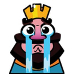 Kingcrying — cartoon emoji for Slack & Discord (Discord)