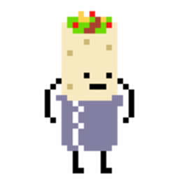 Burrito Dance — cartoon emoji for Slack & Discord (Discord)