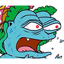 Reenusaur — cartoon emoji for Slack & Discord